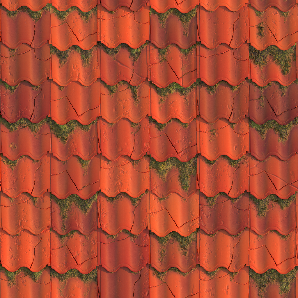 Download Ceramic roof tiles mossy.Ceramic roof tiles - RichiePanda