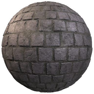 Stone tiles dirty matball