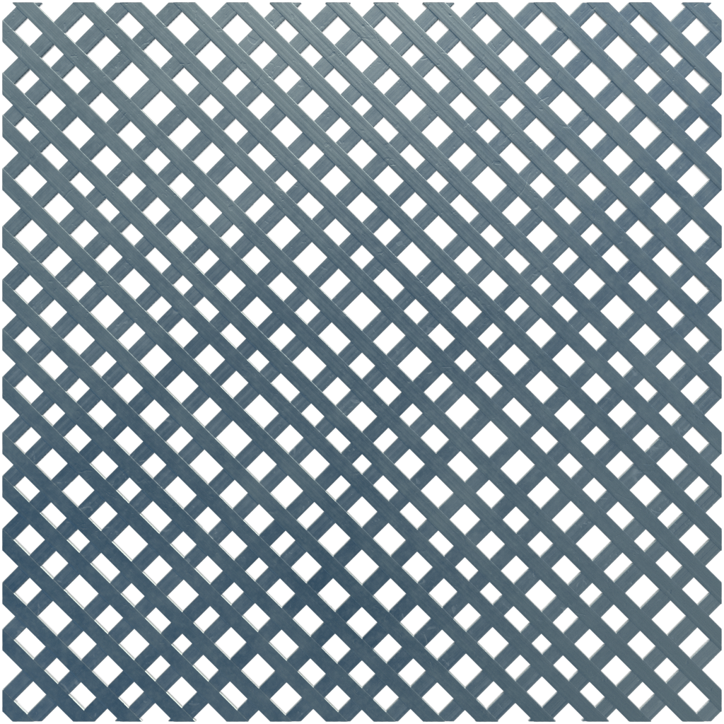 Metallic cage pattern